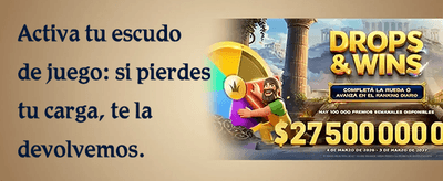 Interfaz de casino online con juegos digitales