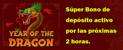 Bono de Bienvenida 100% Match promotion